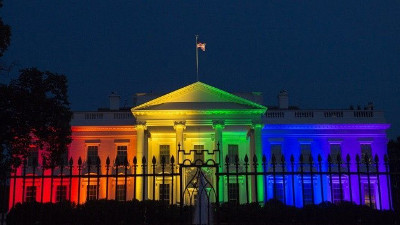 Rainbow White House